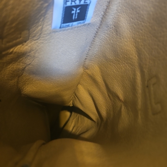 Frye Paige Tall Riding Boots Women’s Size 7 Brown Leather Equestrian - Picture 12 of 15